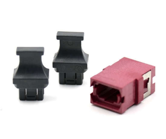Magenta MPO Adapter Standard Footprint, Reduced Flange