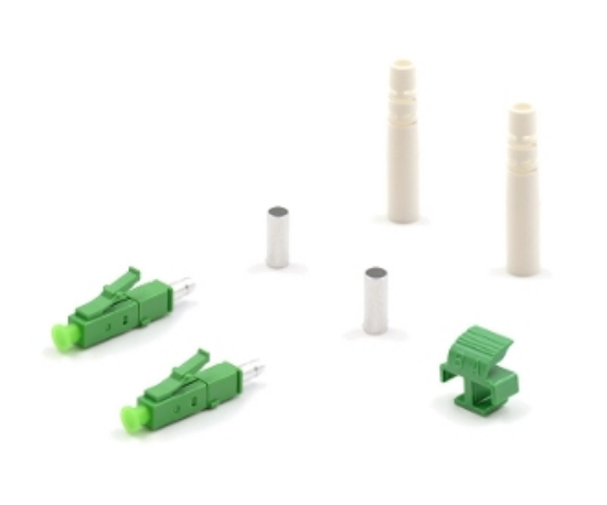 LC/APC Singlemode Duplex 3mm Epoxy Connectors Kit