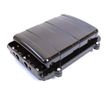 Show details for 12-Fiber Horizontal Outdoor Splice Closure – 4 Ports (2×8mm, 2×15mm) 12 Fiber Horizontal Splice Enclosure, 1 Port, 2 Trays