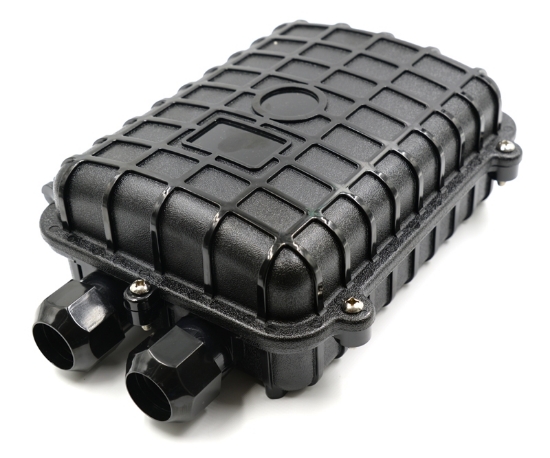 96 Fiber Horizontal Splice Enclosure, 2 Ports, 4 Trays