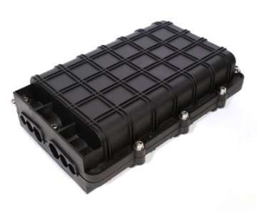 Show details for 48-Fiber Horizontal Outdoor Splice Closure – 6 Ports (2×20mm, 2×16mm, 2×13mm), SC Simplex / LC Duplex (x8) Adapter Slots 48 Fiber Outdoor Splice Enclosure