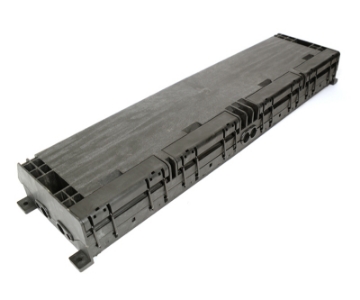 Show details for 48-Fiber Horizontal Outdoor Splice Closure – 8 Ports (4×16mm, 4×8mm), 8 Drop Cable Ports (3mm) 48 Fiber Outdoor Splice Enclosure