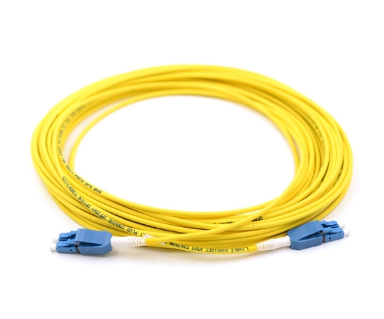 LC to LC, Duplex, OS2 Uniboot Patch Cable