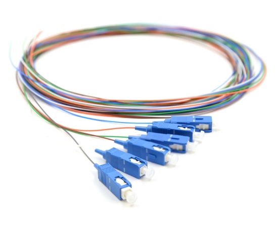 3m, 6 Fiber SC/UPC 900µm Pigtail, Singlemode, OS2