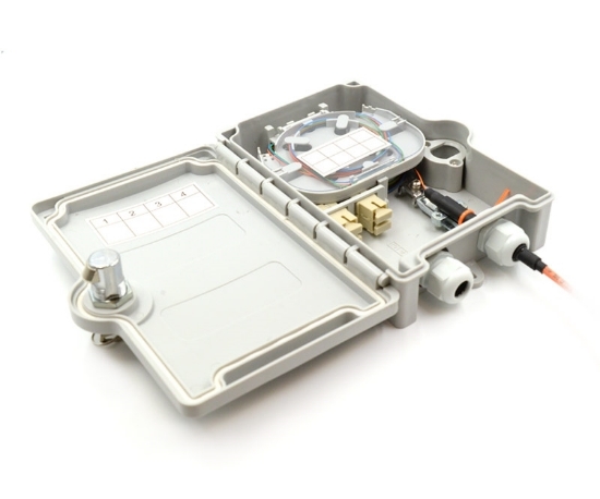 4 Fiber Wall Mountable Termination Box