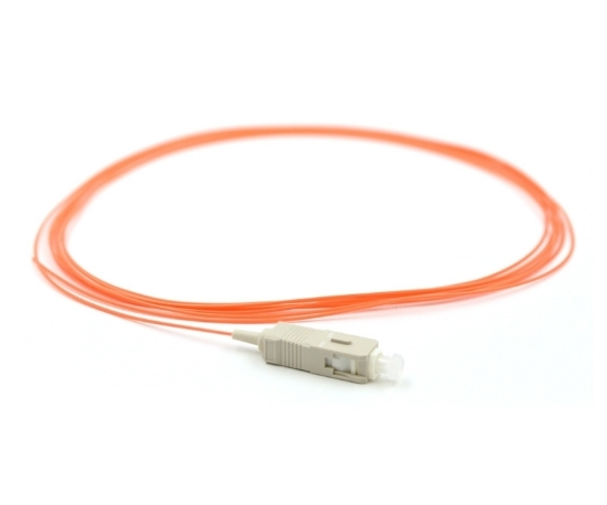 3m, 1 Fiber SC Pigtail, Multimode, OM1