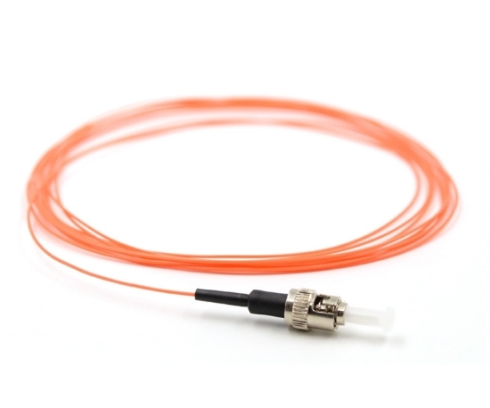 3m, 1 Fiber ST Pigtail, Multimode, OM1