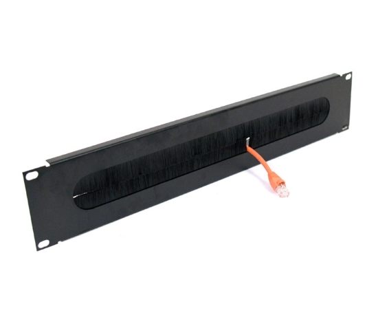 2U Horizontal Brush Panel