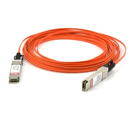 Picture of 40G QSFP+ to QSFP+ Active Optical Cable AOC