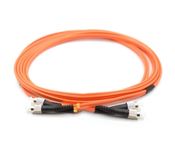 Show details for FC/UPC to FC/UPC Duplex Fiber Optic Patch Cable - 62.5/125µm Multimode OM1 - 3mm Orange PVC Rated Jacket FC to FC, Duplex, Multimode 62.5 Fiber Optic Patch Cable