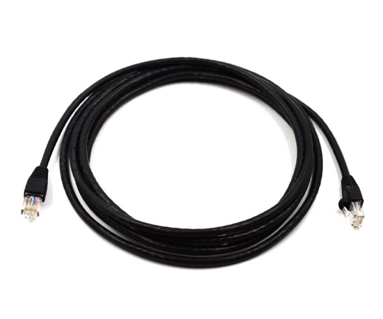 Cat5e Patch Cables - Black - 14 Feet in Total Length
