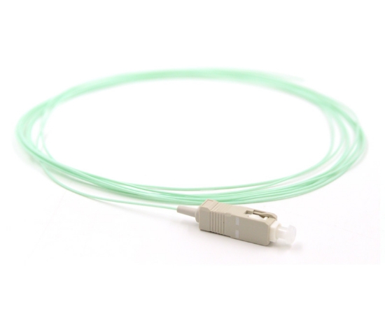 SC/UPC 1 Fiber Optic Pigtail - 50/125µm Multimode OM4