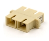 Beige SC Duplex Aqua Adapter