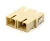 Beige SC Duplex Adapter