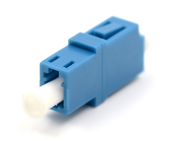 Picture of LC/UPC Singlemode Simplex Unibody Adapter without Flange