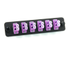 LGX Adapter Plate with 6 Duplex LC Magenta Adapters