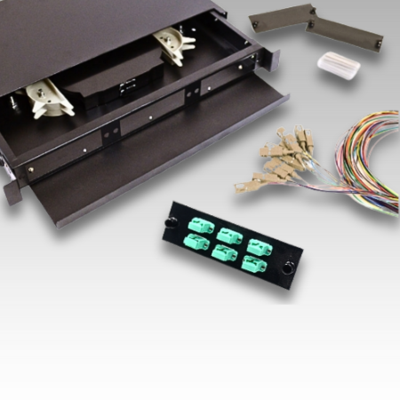 Show products in category Pre-Loaded Fiber Optic Patch Panels Picture for category Pre-Loaded Fiber Optic Patch Panels