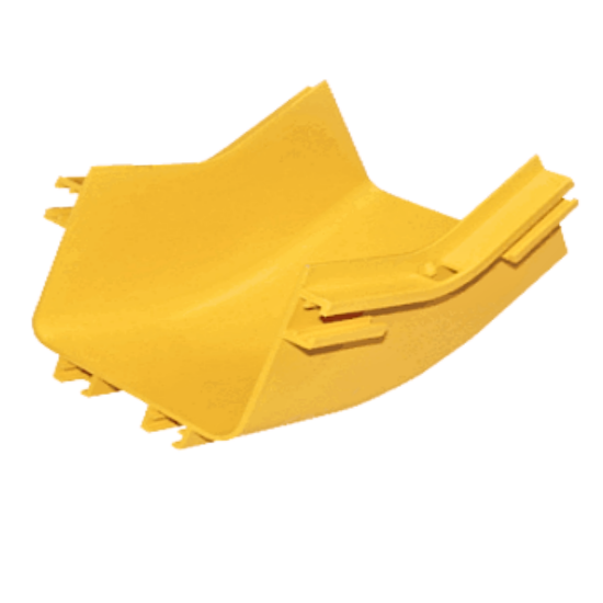 FiberTrack™ 45° Inner Elbow 120mm Cable Runner