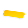 FiberTrack™ Port Bezel End Cap Component 240mm Cable Runner Yellow ABS
