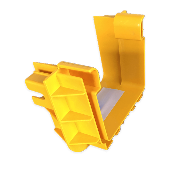 FiberTrack™ Connect Component 240mm Cable Runner Yellow ABS