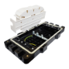 Picture of 72 Fiber Optic Outdoor Horizontal Splice Closure – 3 Splice Trays Included - 6 Ports at 16mm (x2) and 8mm (x4)