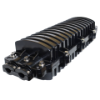 Picture of 24 Fiber Optic Outdoor Horizontal Splice Closure – Splice Trays Included – 4 Ports at 20mm