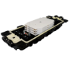 Picture of 72 Fiber Optic Outdoor Horizontal Splice Closure – Splice Trays Included – 4 Ports at 20mm (x2) and 25mm (x2)