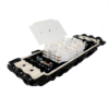 Picture of 72 Fiber Optic Outdoor Horizontal Splice Closure – Splice Trays Included – 6 Ports at 12mm (x2) 20mm (x2) and 25mm (x2)