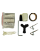Picture of 72 Fiber Optic Outdoor Horizontal Splice Closure – 3 Splice Trays Included - 6 Ports at 16mm (x2) and 8mm (x4)