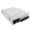 Picture of 12-Fiber Termination Box – 2 Input Ports (12mm), 12 Output Ports (3mm)
