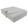 Picture of 12-Fiber Termination Box – 2 Input Glands (12mm), 12 Output Ports (3mm)