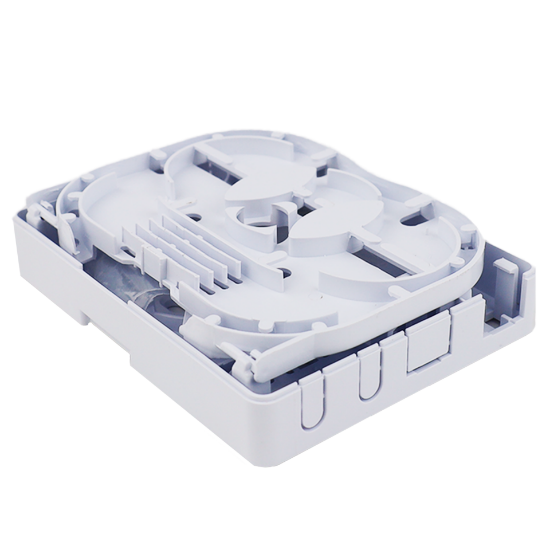 Picture of 4-Fiber Termination Box – 2 Input Ports (3mm), 2 Adapter Slots