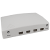 Picture of 4-Fiber Termination Box – 4 Input Ports