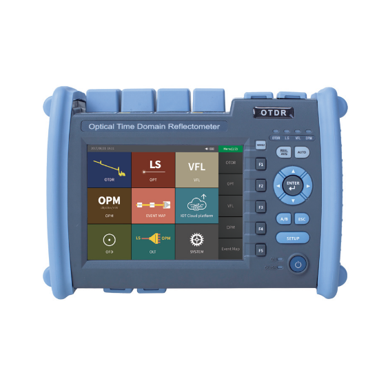 Picture of Optical Time Domain Reflectometer (OTDR) for Fiber Optic Testing - Singlemode/Multimode 26/28/35/33dB