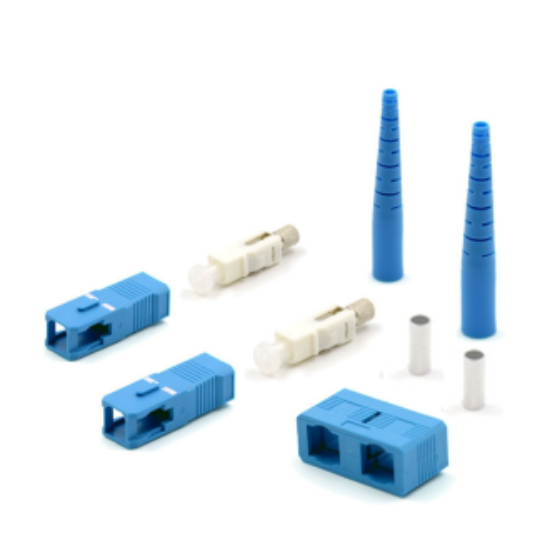 Picture of SC Single-mode Duplex 3mm Epoxy Connector Kit