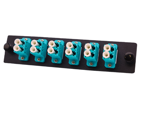 Picture of Optiwave™ 12 Fiber Adapter Plate with (x6) Duplex LC/UPC Adapters