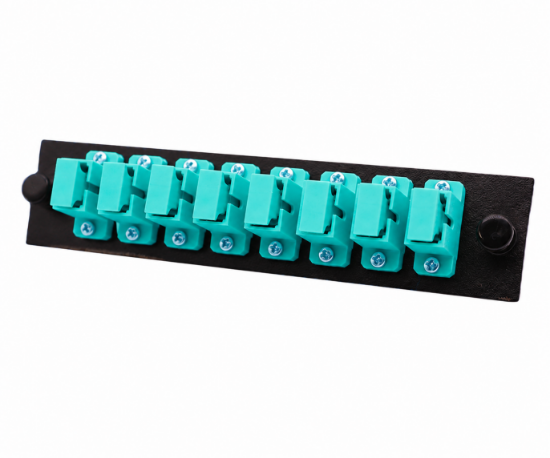 Picture of Optiwave™ 8 Fiber Adapter Plate with (x8) Simplex SC/UPC Adapters